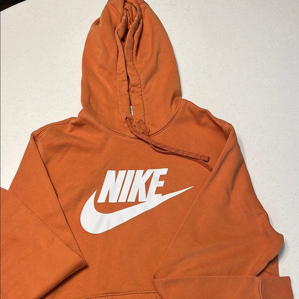 Nike Orange Hoodie